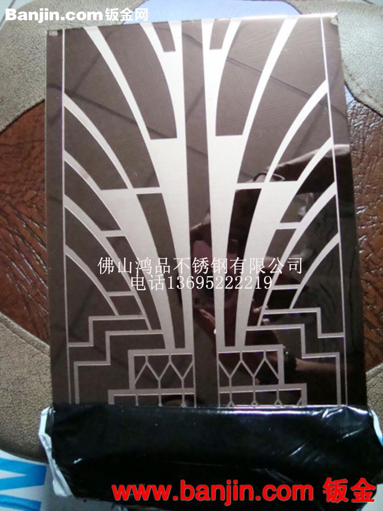 【鸿品】专业生产电梯蚀刻门板 简约不锈钢蚀刻门板 高品质 批发