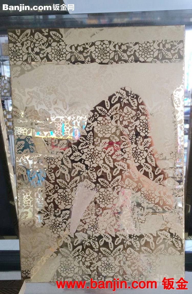 【鸿品】佛山不锈钢玫瑰蚀刻板  阿里好货源 价格优惠 量大从优
