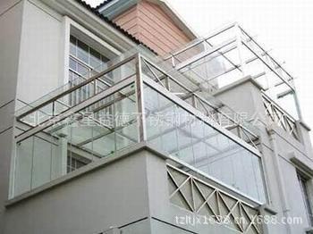 厂家直销不锈钢护栏  可定做安装 玻璃护栏