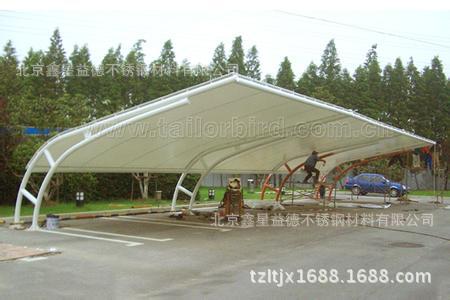 江苏天宇公司制作安装景观膜结构 膜结构雨棚 膜结构景观工程