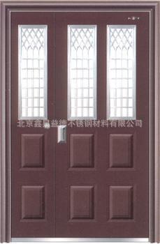 江苏天宇门业厂价定做不锈钢门 进户防盗门