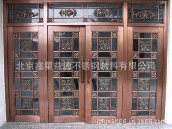 江苏天宇门业专业生产安装不锈钢门 商场玻璃推拉门