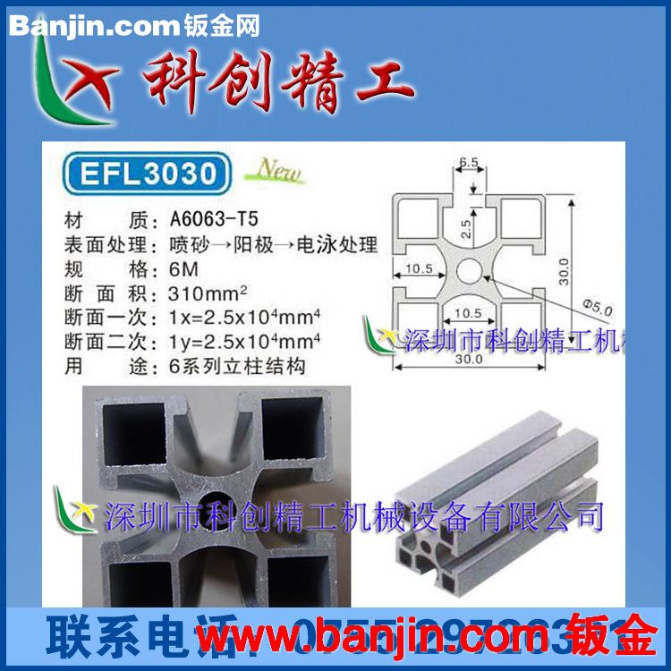 【制造】【销售】工业铝型材EF3030门和合页安装效果如图