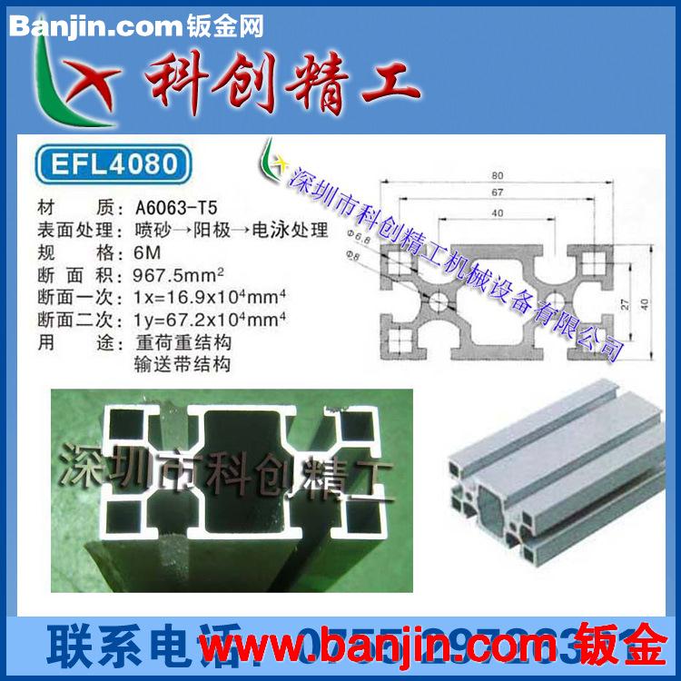 供应4040铝型材 4040电泳铝型材 4040科创铝型材