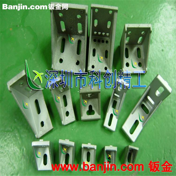 供应角工业铝型材配件 锌合金角码 角件