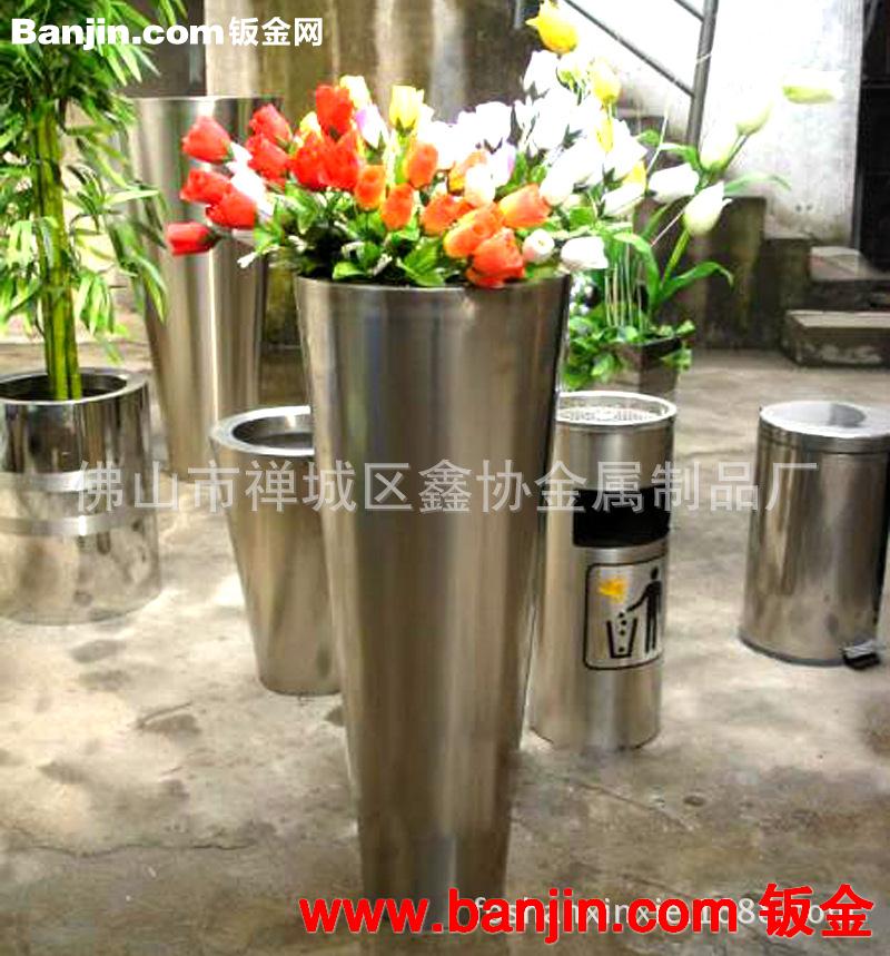 佛山剪板折弯焊接加工 各类不锈钢花钵花盆 室内装饰不锈钢花盆