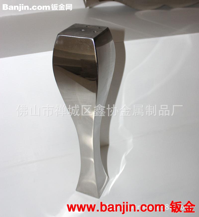 长期供应不锈钢茶几脚 各种精美造型不锈钢茶几腿 欧式 中式