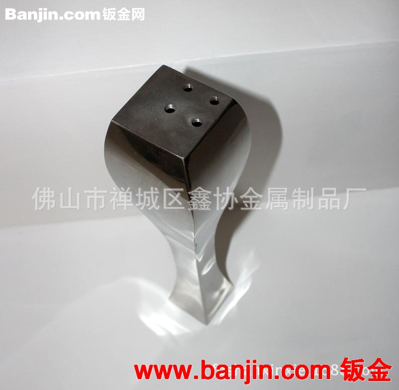 长期供应不锈钢茶几脚 各种精美造型不锈钢茶几腿 欧式 中式