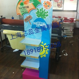专业生产 供应各类铁制展示架 商品展示架 可定制 可加印LOGO