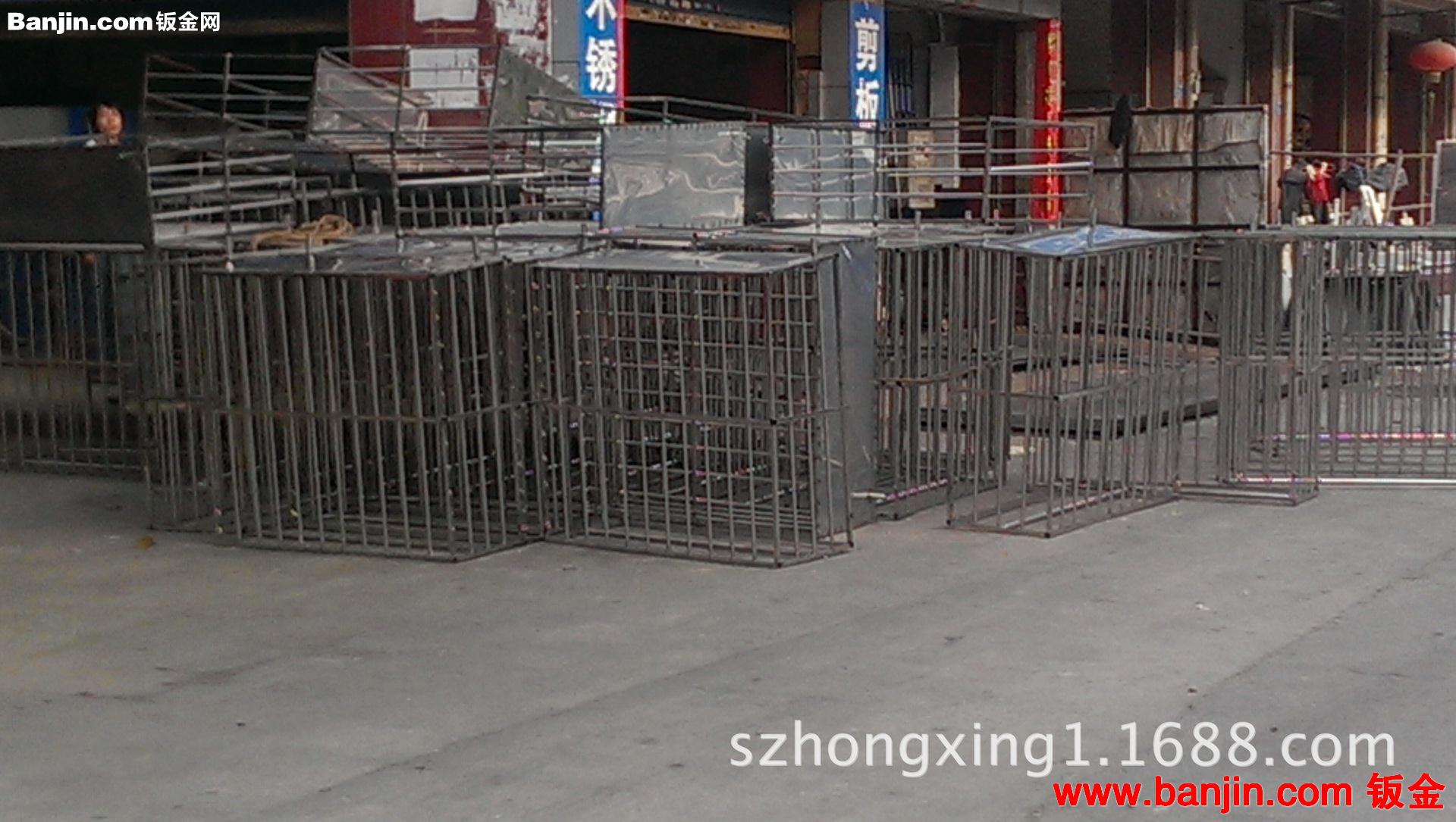 承接各种不锈钢工程 货架、护栏、防盗窗等 深圳洪兴钢构设备