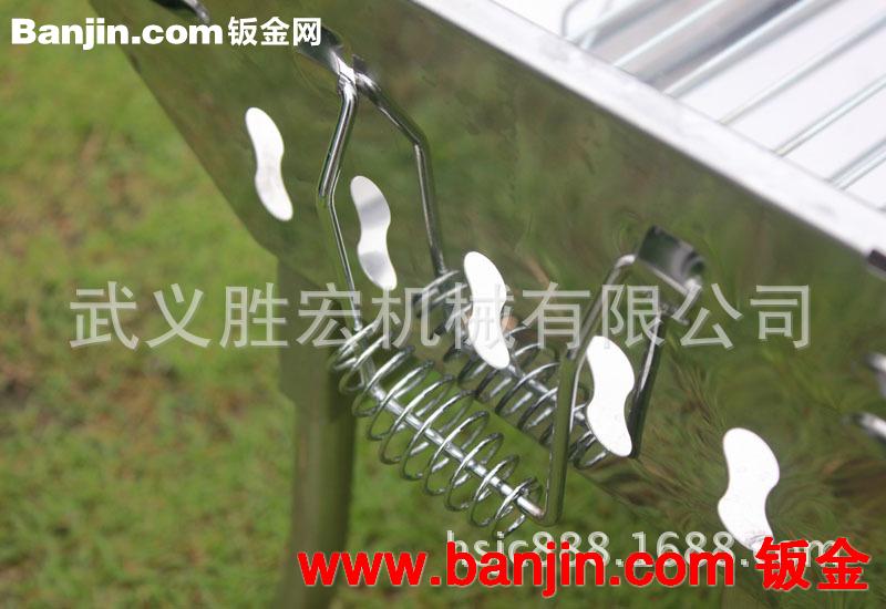 厂家直销 专业供应折叠烧烤架 不锈钢烧烤炉 中高档烧烤架 小号