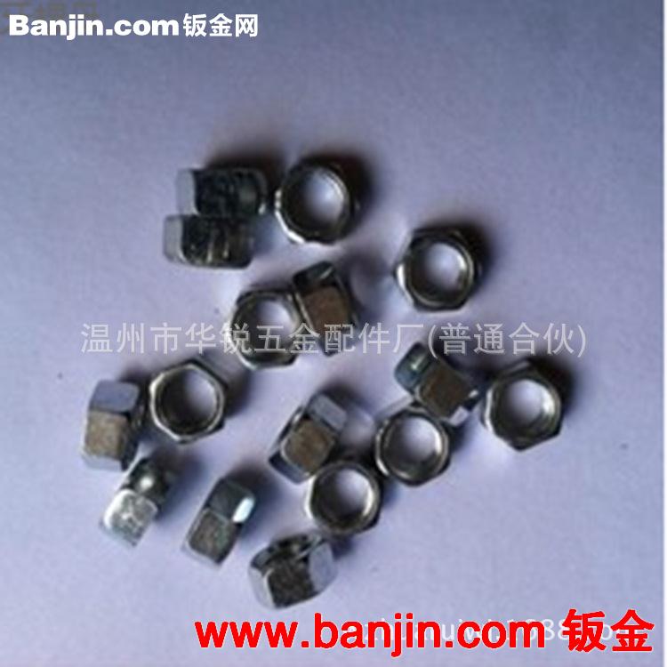 现货M6*0.75 正反牙螺母碳钢镀锌M5 M6细牙反牙螺母非标反牙螺母