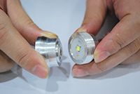 亮明光电XRE0054新款3w金属3-5度CREE LED铝反光杯厂家