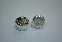 亮明XML0928新款远射500米3度10w铝CREE-T6手电筒反光杯碗厂家