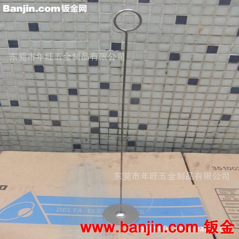 新款夹子式不锈钢台号夹 菜牌架 自助餐台号牌 餐厅号码牌 餐牌座