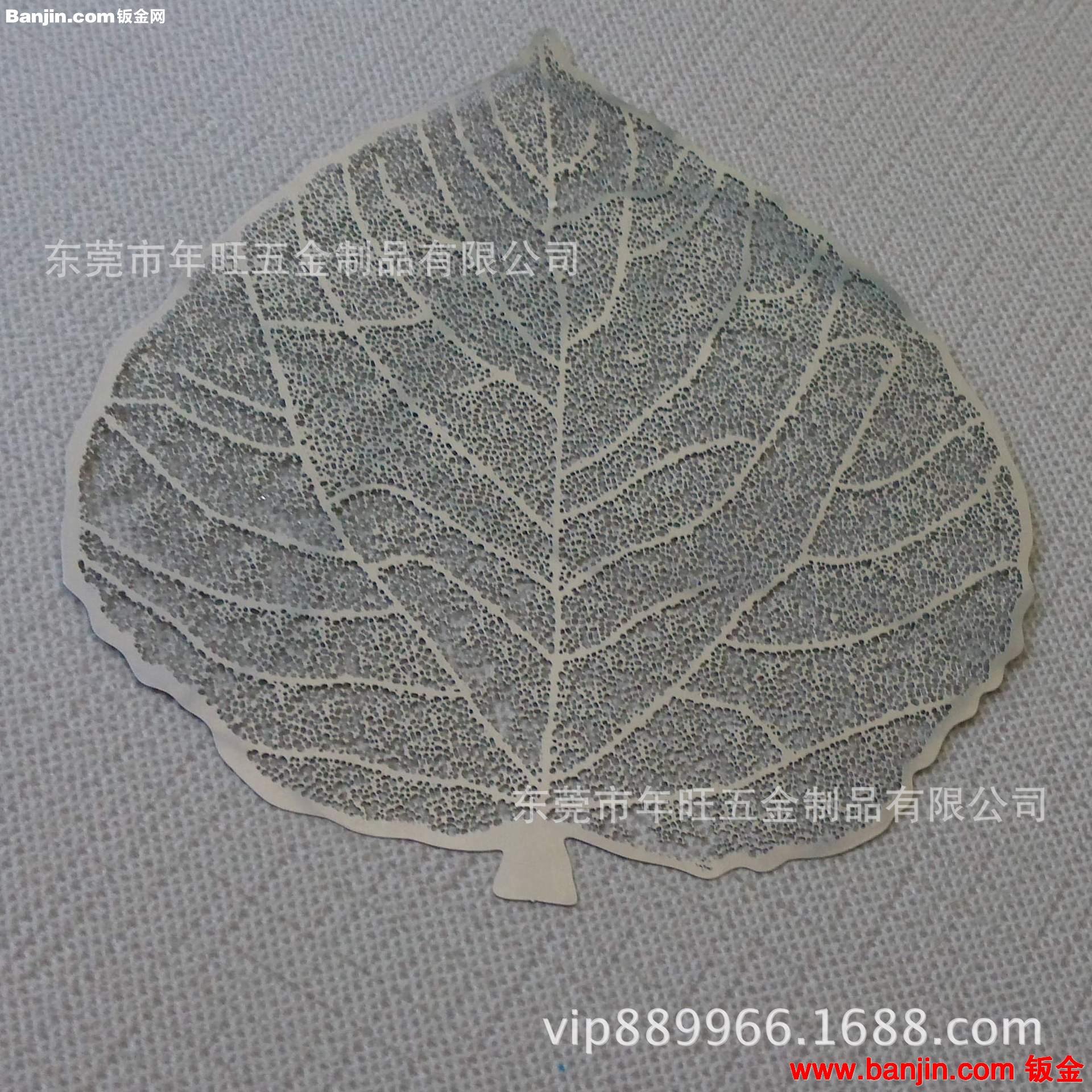 薄片蚀刻logo不锈钢书签 做各种造型 表面喷漆处理