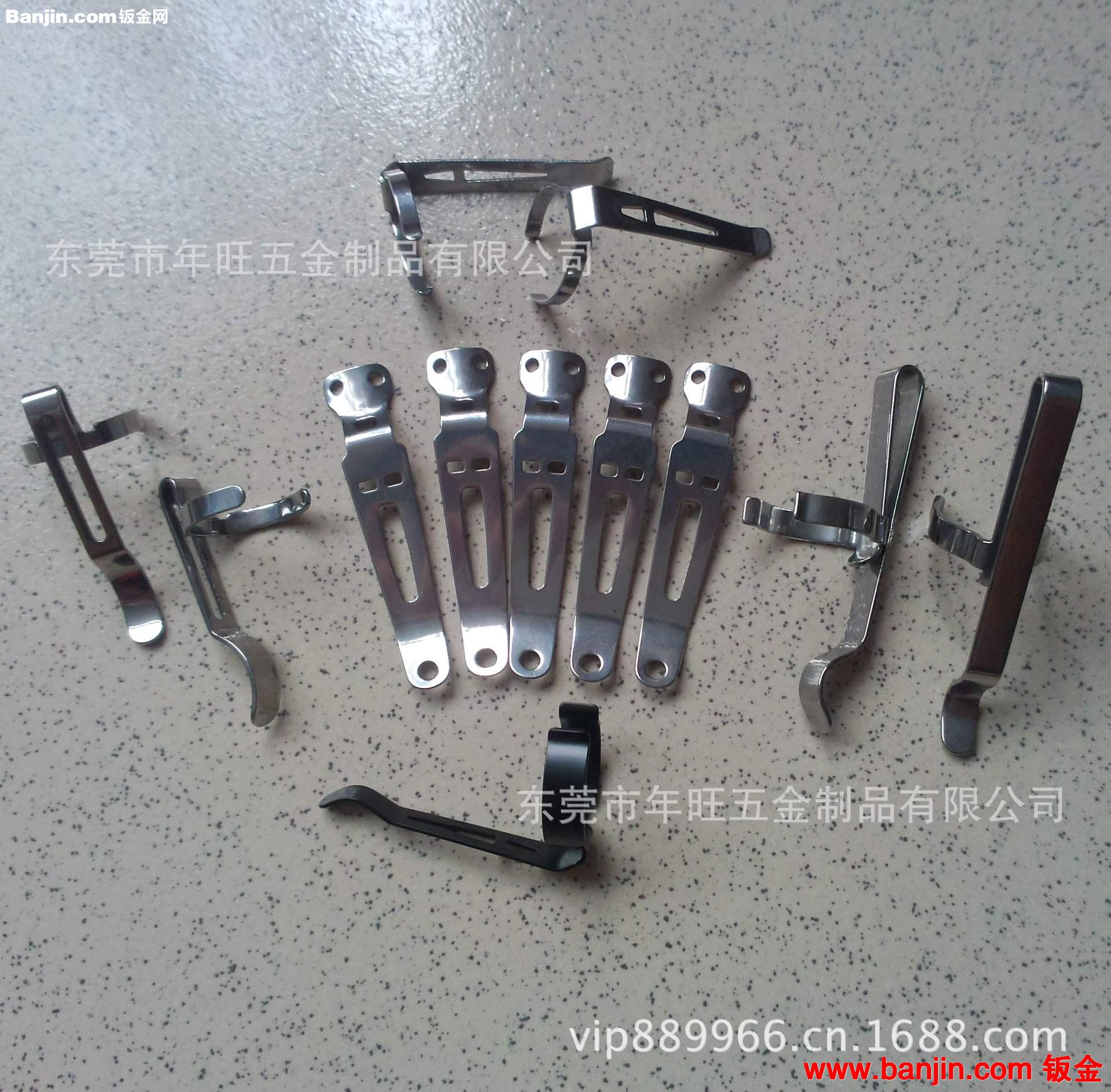 专业制作厂家 不锈钢材质冲孔外形 折弯不锈钢电筒抱夹 现货现模