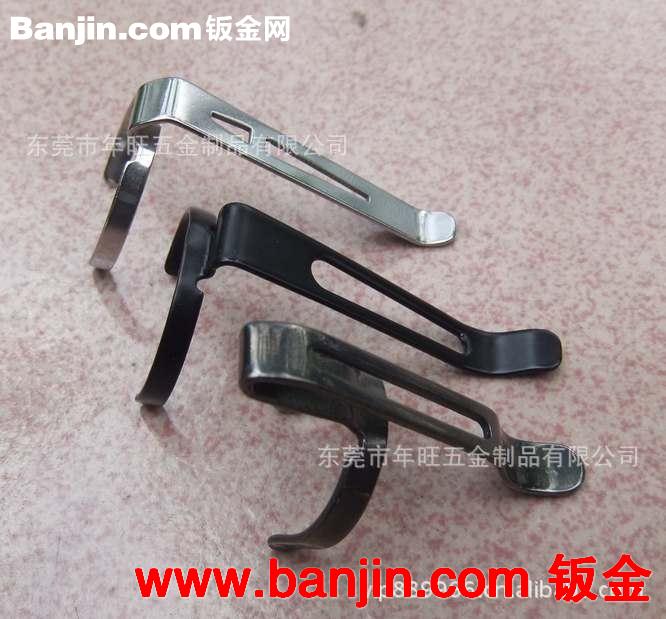 专业制作厂家 不锈钢材质冲孔外形 折弯不锈钢电筒抱夹 现货现模