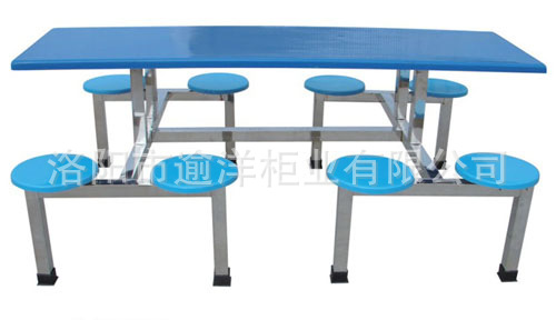 餐桌椅 办公室餐桌椅  钢木餐桌