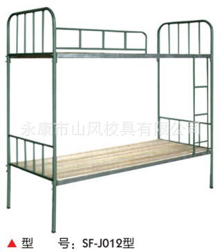 厂家专业供应不锈钢钢制儿童双层铁床 学生床校具