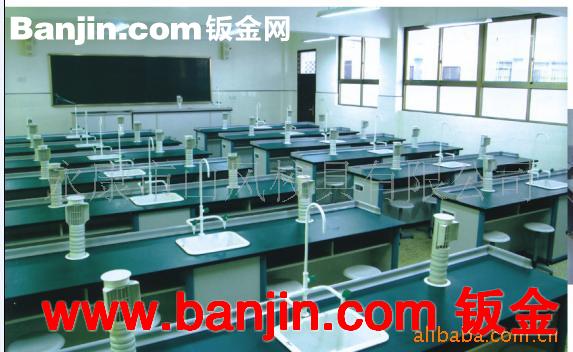 专业供应通风化学实验室山风校具 通风、带水槽理化实验室工作台
