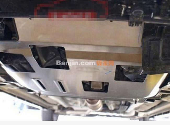 厂家直销大众朗逸铝合金发动机防护板 高档美观车底防撞防水护板