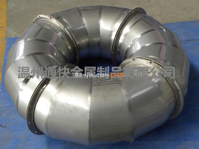 排气管 温州90度 风管配件不锈钢金属制品