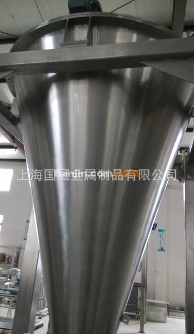 厂家供应 上海现货销售不锈钢锥斗，料箱  上海加工料斗，储料罐