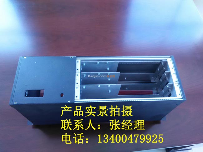 青县厂家加工铝合金插箱 仪器机箱	3U 4 5U 6U 9U插箱 钣金加工