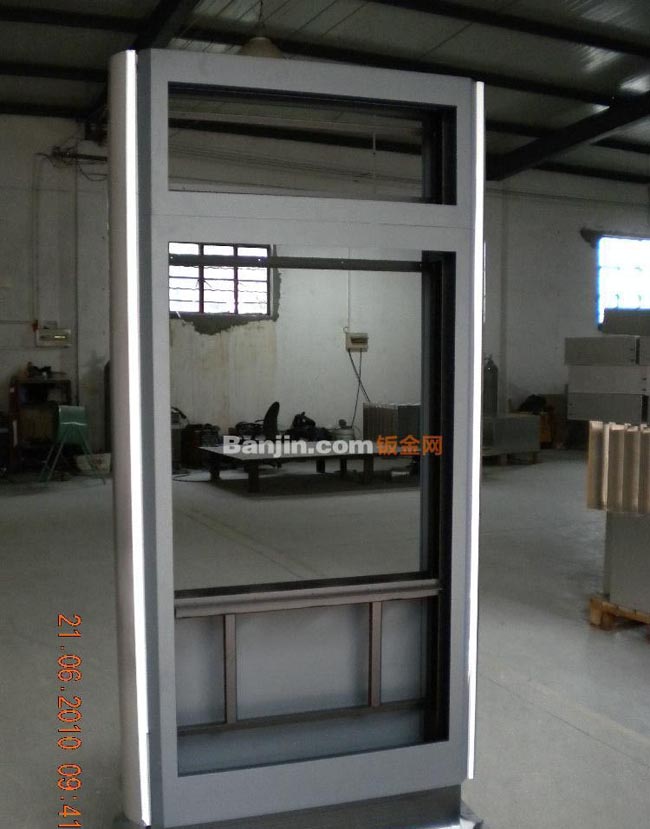 生产销售 304不绣钢广告箱钣金加工 品质保证