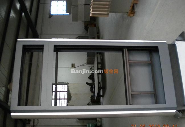 生产销售 304不绣钢广告箱钣金加工 品质保证