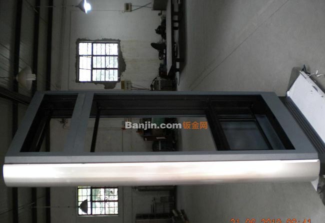 生产销售 304不绣钢广告箱钣金加工 品质保证