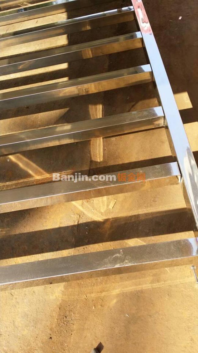 厂家加工厨房用不锈钢台面，双层